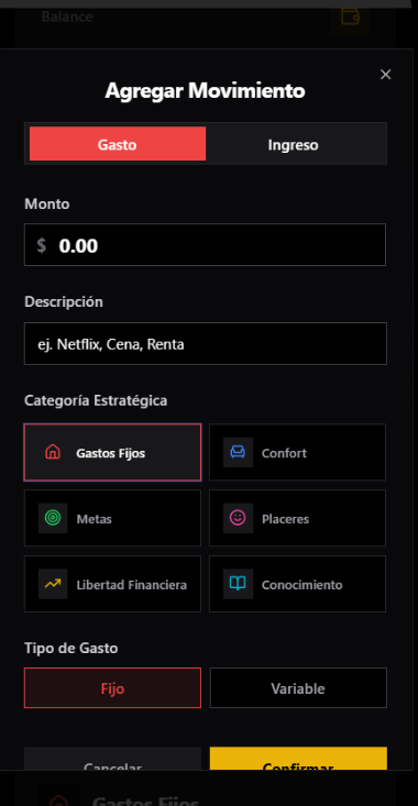 Registro en segundos — Agregas un gasto o ingreso en menos de 10 segundos, sin complicarte.